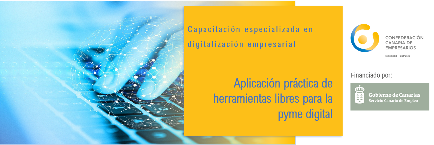 Acción 2: Aplicación práctica de herramientas libres para la pyme digital